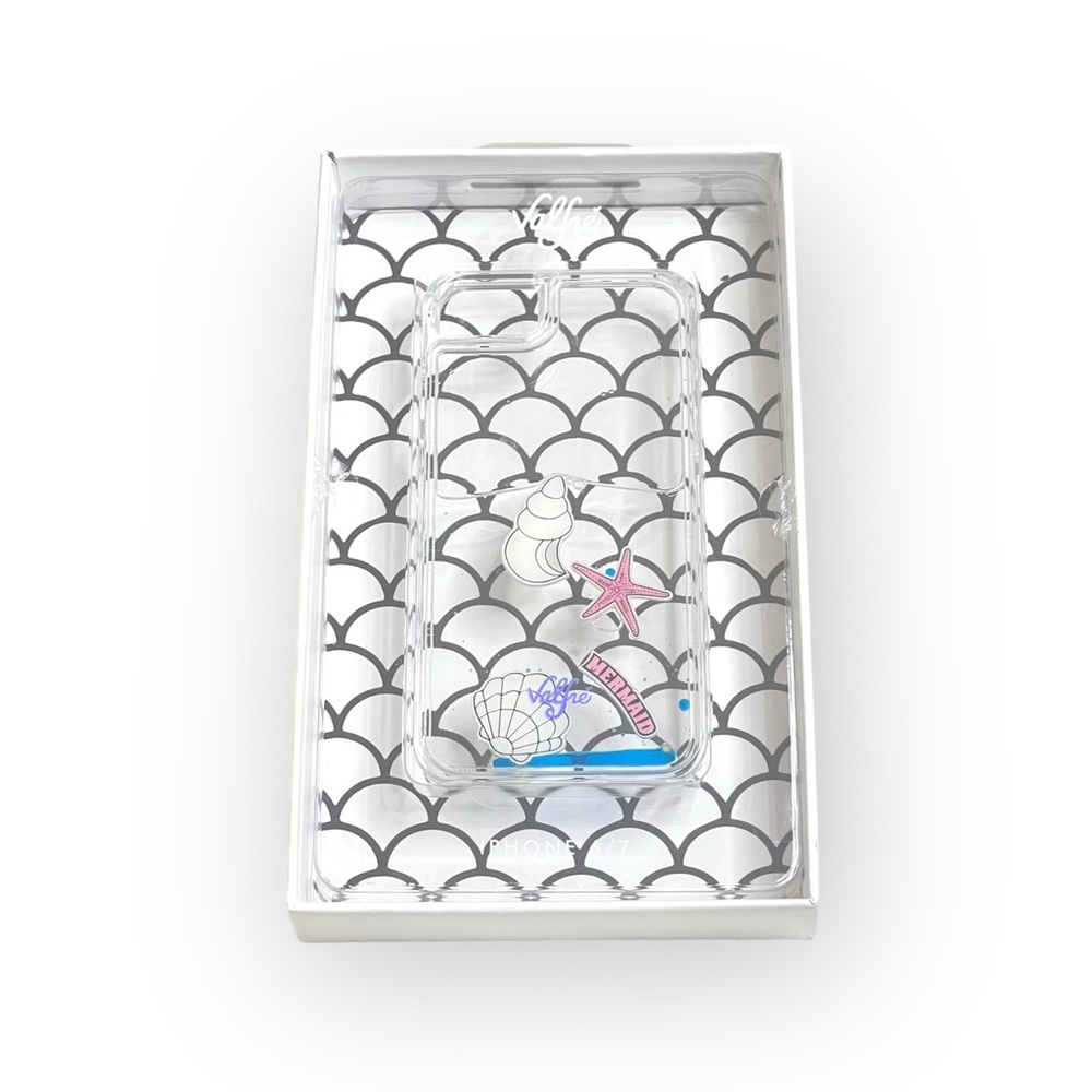 new Valfre  Shell Yeah Mermaid Floating Charms Phone Case  iPhone 6 7 8  - Picture 8 of 16